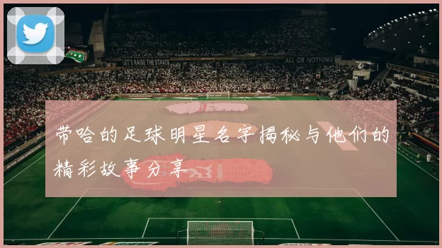 带哈的足球明星名字揭秘与他们的精彩故事分享