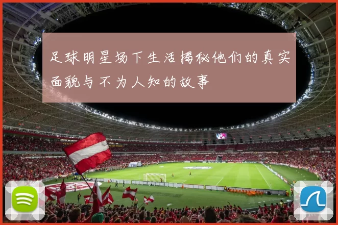 足球明星场下生活揭秘他们的真实面貌与不为人知的故事