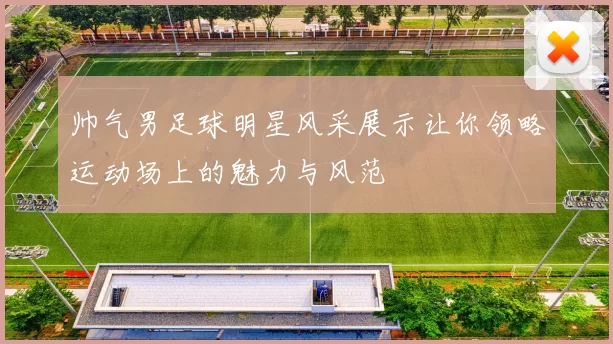 帅气男足球明星风采展示让你领略运动场上的魅力与风范